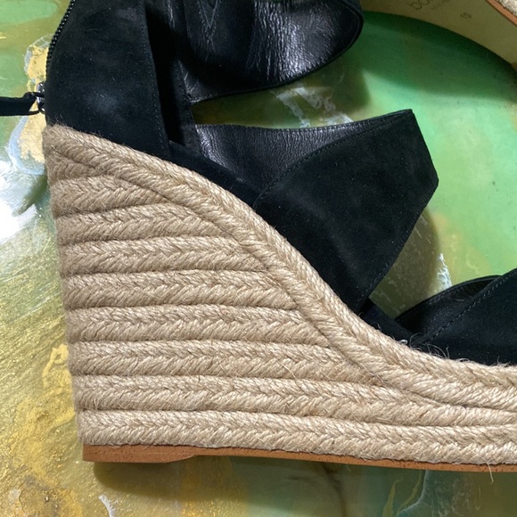 NWOT Botkier “Julian” Suede Espadrille Wedges - Picture 4 of 11